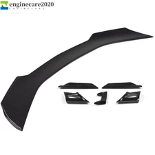 For Chevy Camaro RS SS ZL1 2016-23 Gloss Black Rear Trunk Spoiler Wing 1LE Style