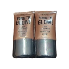 NYX Born to Glow! Liquid Illuminator, SUN GOODES  LI04 (PACK OF 2)