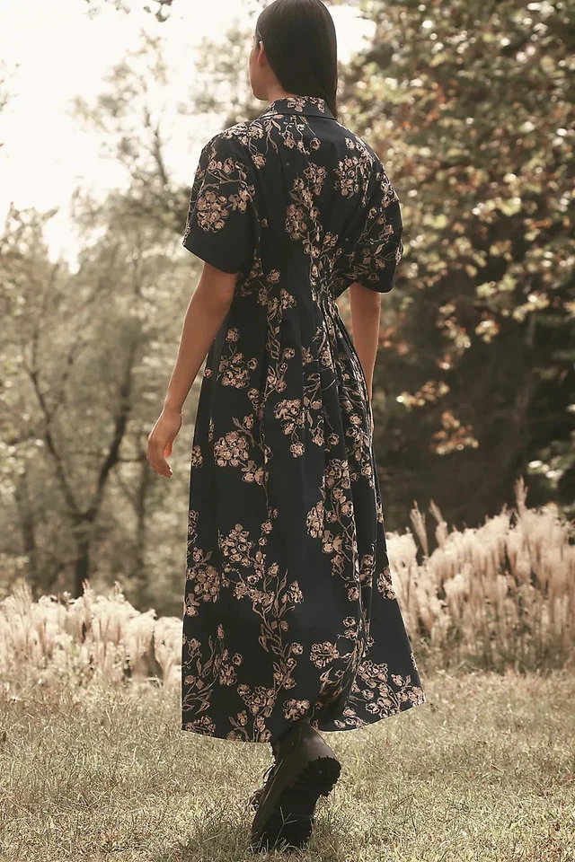 Anthropologie - Vestido camisero The Tobie de Exquise - Oferta 50% Foto 4 de 4