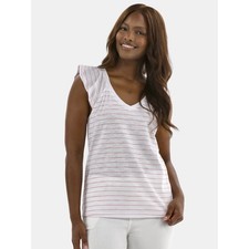 Time And Tru NWT Womens Short Sleeve Raglan Tee