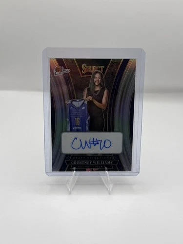 Courtney Williams 2025 Panini Select Courtney Williams Silver