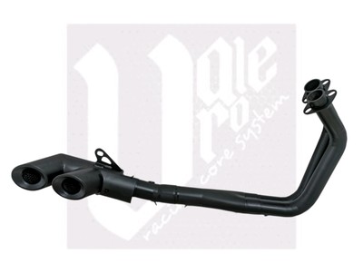 Full System Dual Exit Exhaust For Kawasaki Vulcan S 650 Model 2015-2024.