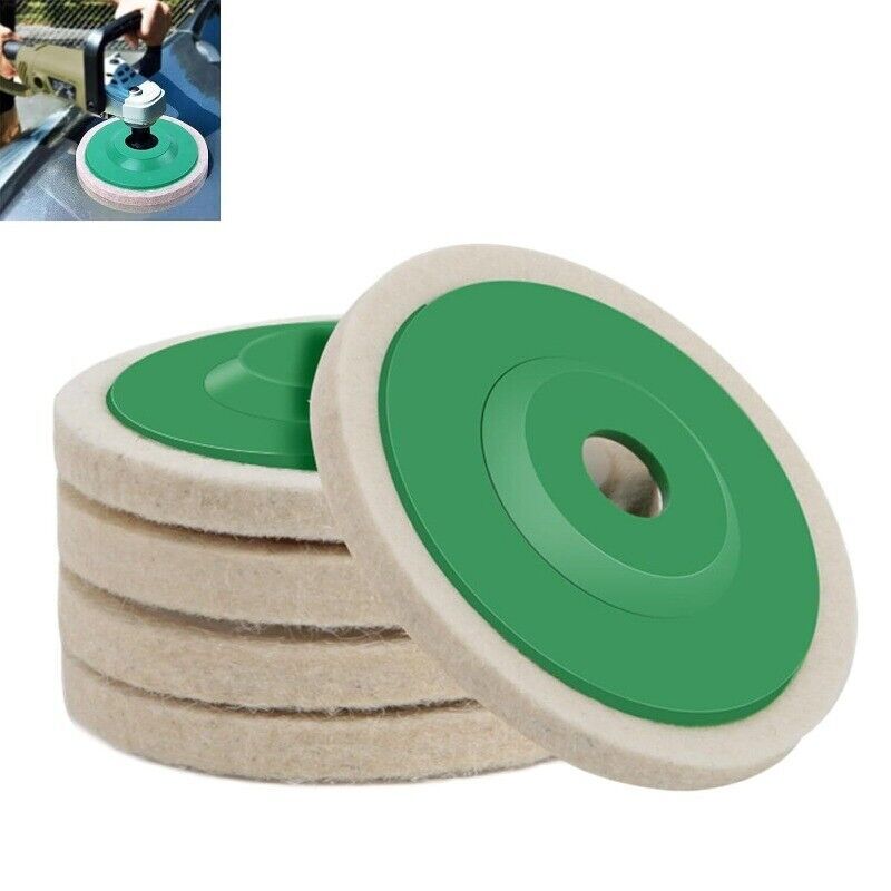 5X Grindshine Pro Ultimate Polishing Power Pad Buffing Wheel Kit High Quality