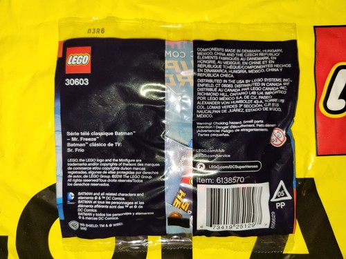 ¡Sellado LEGO DC Super Heroes 30603 16 piezas MR Freeze Classic Batman! - Imagen 2 de 2