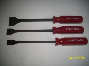 CRAFTSMAN USA GASKET SCRAPERS 3pc 43287, 43289, 43292 | eBay