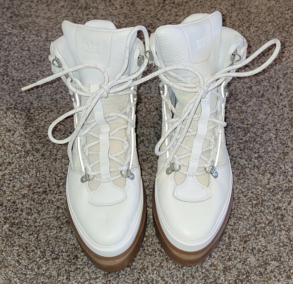 Adidas x Ivy Park White Icy Park boots sz 8 | eBay Adidas x Ivy Park White Icy Park boots sz 8 | eBay