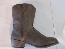Silver Canyon Girls Western Cowboy Boots Pink stitching /Brown Size 2