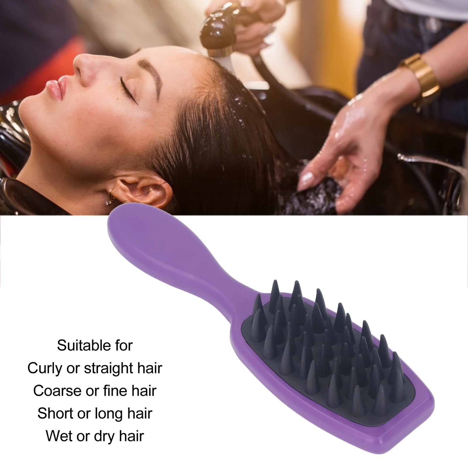 Scalp Massager Brush Accelerated Circulation 4pcs Reduce Itch Hair Shampoo Brush eBay