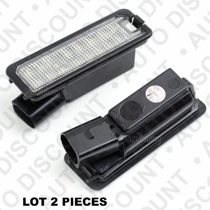 Eclairage feu de plaque POUR VW SEAT SKODA EOS GOLF 4/5/6 POLO PASSAT LEON ALTEA - Photo 2/4