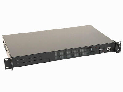 Guanghsing GHI-106 S-B, 19'' Rackmount Server Gehäuse, 1U(1HE) 6,7''x6,7'' Mini ITX