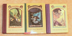 Details About A Series Of Unfortunate Events Lemony Snicket Book 2 3 4 Hardcover Pb Lot - 