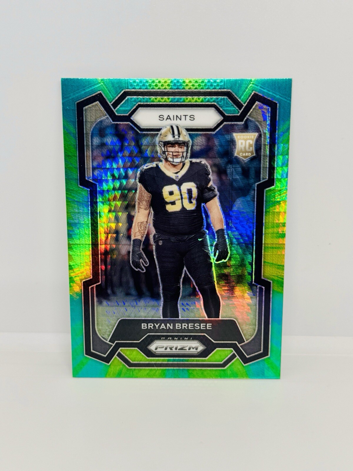 2023 Panini Prizm BRYAN BRESEE Rookie Hyper /175 New Orleans Saints RC #372
