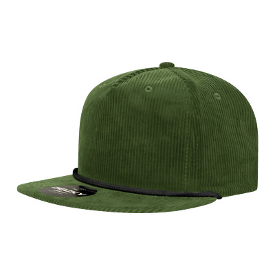 2/3/5/10 Pack Of Decky Unisex Lot 5 Panel Relaxed Corduroy Rope Hat - 6043