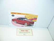 Le coupé Volkswagen Karmann Ghia miniature de Dinky Toys France au 1/43e