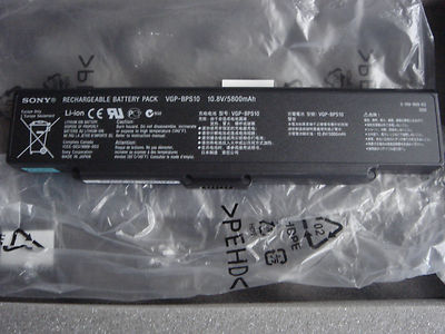 Original Batterie Sony Vaio Vgp-Bps10 VgpBps10 Vgn-Sz5 Sz6 Sz76 Sz77 Sz78 Neu