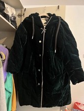 Puffer Jacket Womens Velvet Long Basic House