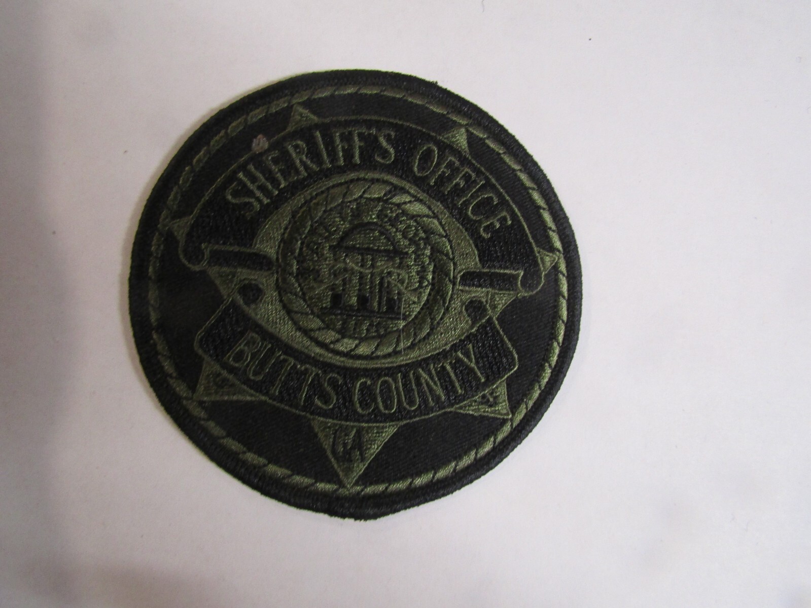 PATCH LAW ENFORCEMENT POLICE SHERIFF'S OFFICE BUTTS COUNTY GEORGIA