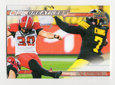 2023 UD CFL Rene Paredes CFL Greatness Silver CG-RP Calgary Stampeders