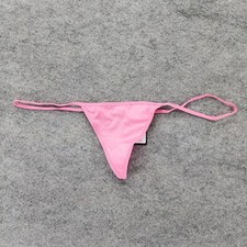 Fredericks of Hollywood Panties Womens 1X Mini G String Heartthrob Pink