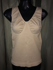 Underwire NUDE BODYSLIMMER One Piece TOP Women's GIRDLE Size LARGE