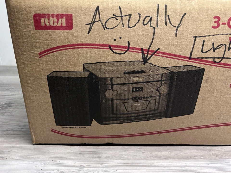 New-Open-Box RCA RS22363 Audio System With 3 CD Player, AM/FM Radio & MP3 Input - Image 2 of 4