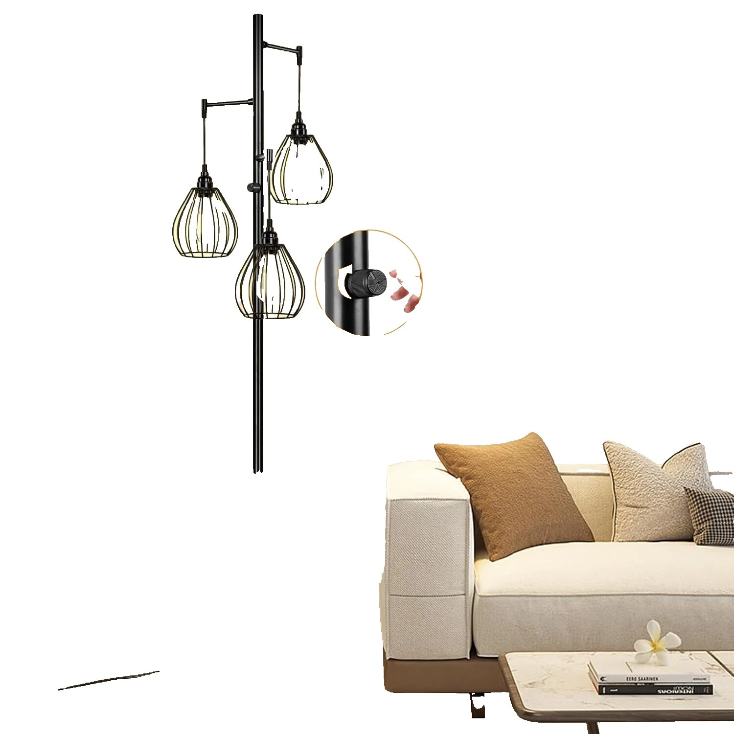 Lámparas de Metal de árbol