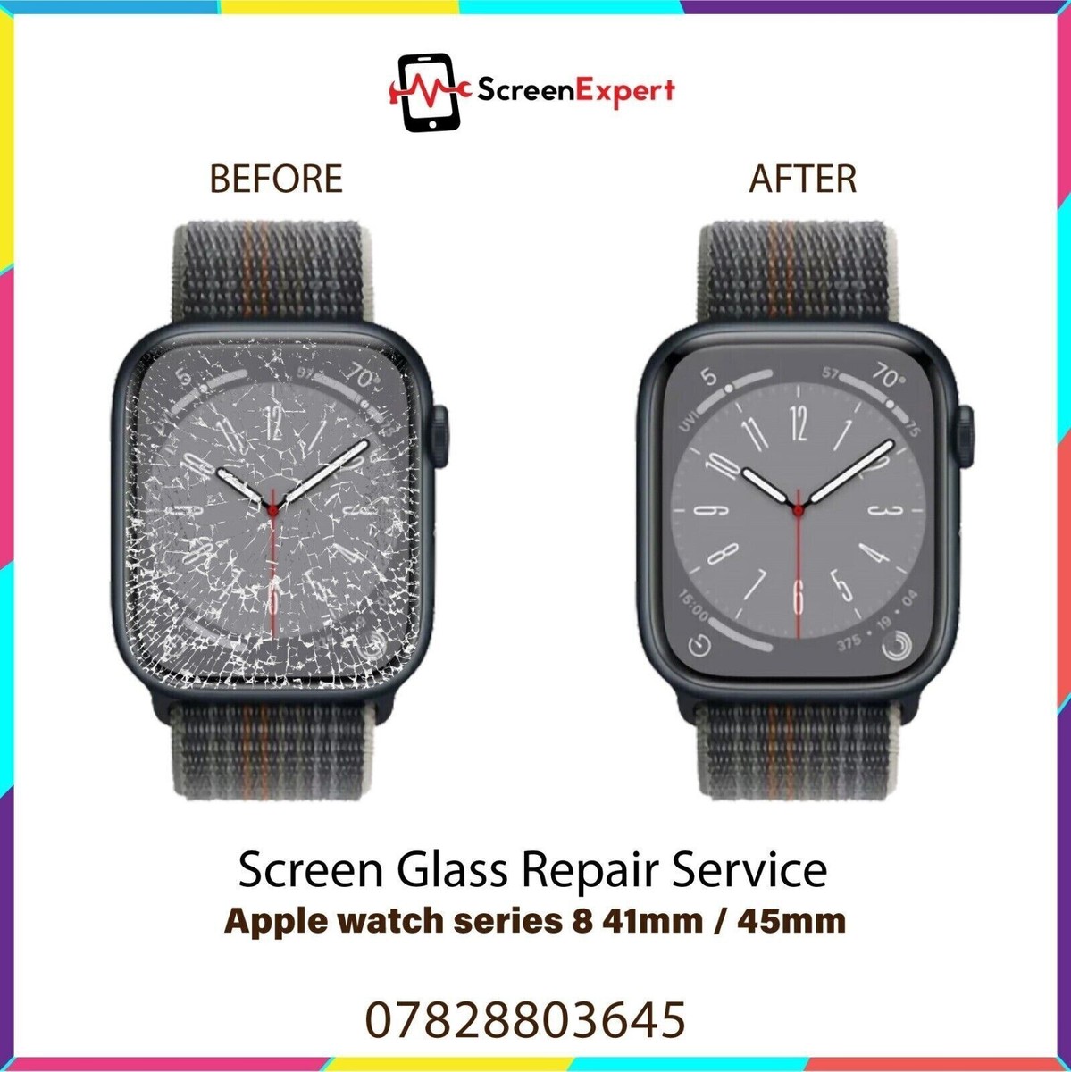 Stainless Steel Replace Broken Apple Watch Screen Apple Watch
