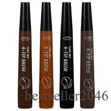 Eyebrow Tattoo Pen Waterproof Micro-fork Four-Point Eyebrow Pencil Lasting color