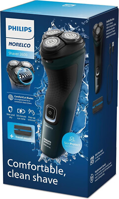 USA New Philips Norelco Series 2600 Cordless W/ Trimmer Wet Dry X3052/91 