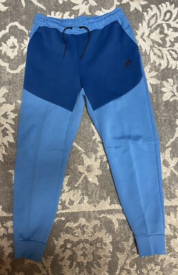 Nike NSW Tech Fleece Slim Fit Joggers Pants Dutch Blue Mens Sz