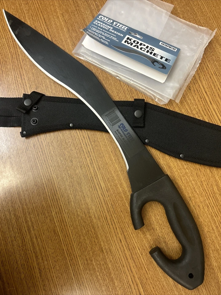 Funda de nailon Cold Steel Kopis Carbon Steel 19" Machete Cor-Ex - 97KPM18S Foto 3 de 4