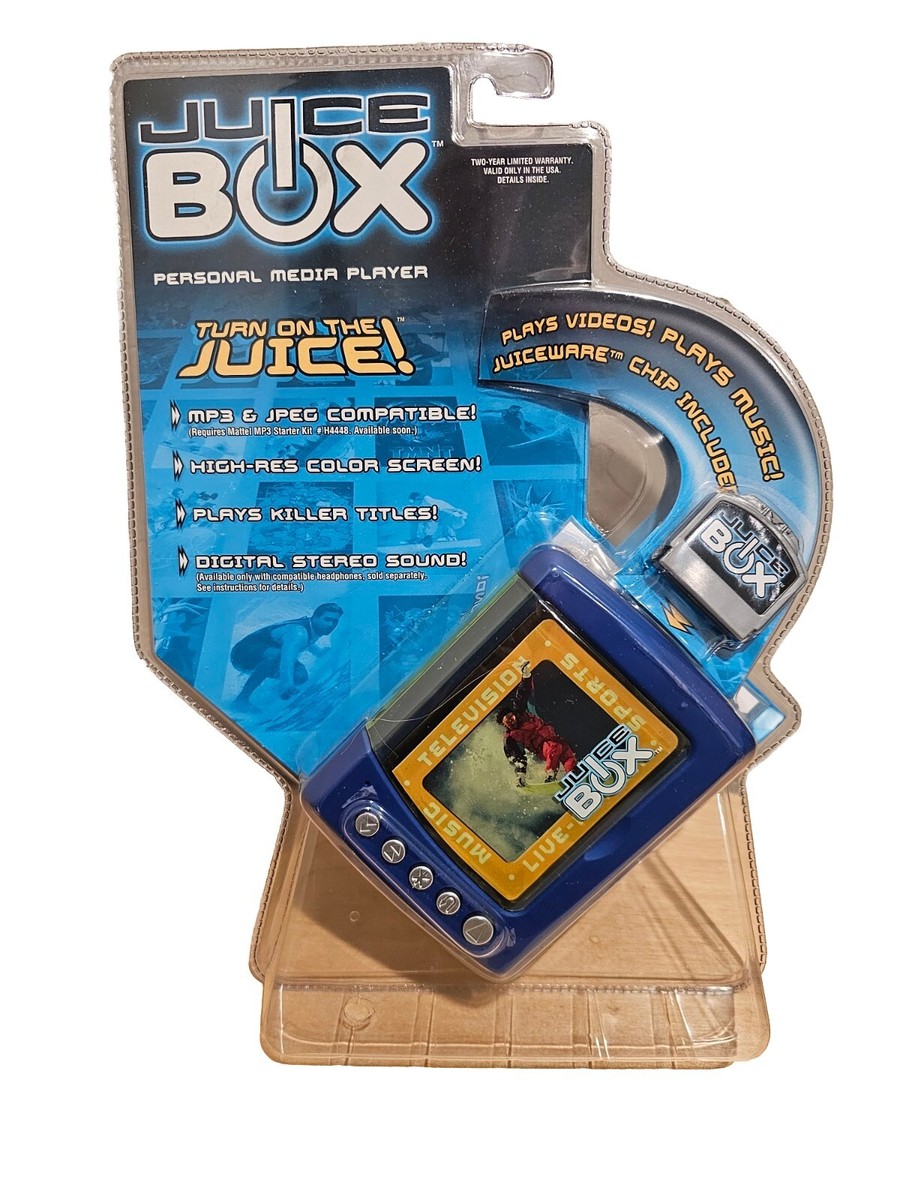 Juice Box Personal Media Player MP3 JPEG FACTORY SEALED 2004