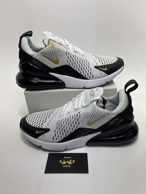 Size 8.5 - Nike Air Max 270 White Gold 2018 for sale online | eBay