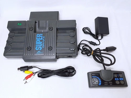 PC Engine SUPER GRAFX console  controller set NTSC-J  Tested