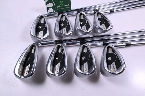 Ping G400 Irons / 5-PW+UW+SW / Blue Dot / Regular Flex Ping AWT 2.0 Shafts - Picture 2 of 7