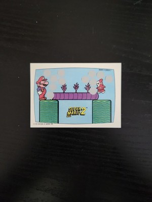Super Mario Bros. 2 Screen 7 of 10 1989 Topps Nintendo Game Pack Scratch Off