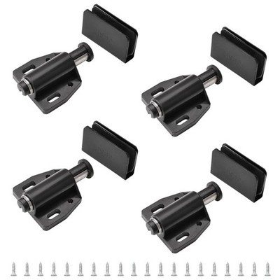 UFURMATE Glass Door Magnetic Catch Latch Closures Kit, Push Open Single Glass Door Magnetic - View #5