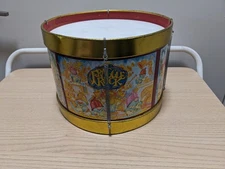 Vintage Fraggle Rock Jim Henson Inc. Metal Toy Drum Noble & Cooley U.S.A 1984