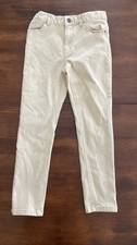 MNG Boys Straight Beige Jeans Adjustable Waist Cotton Twill 140cm MNG DNM 1984