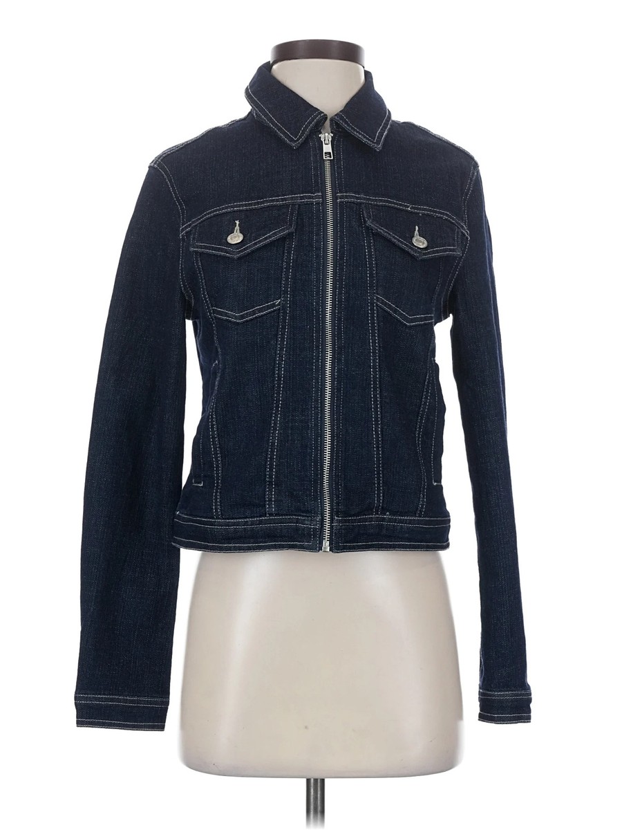 West Of Melrose Women Blue Denim Jacket XS