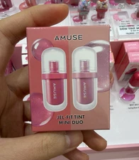 AMUSE Jel-Fit Tint Mini 1.5g Duo Neutral Tone 2pcs | Fizz Berry + Fizz Plum