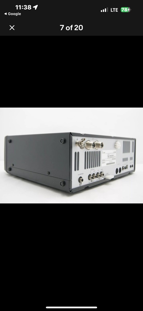 ICOM IC-7600 HF/50MHz All Band Ham Radio Transceiver 100W + Extras
