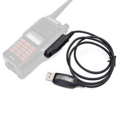 USB Programming Cable Cord+CD Set For Baofeng BF-S58 GT-3WP Radio Walkie Talkie
