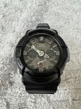 CASIO G-SHOCK GA-201 Black Analog Digital Watch Tested Working for
