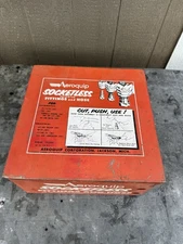 Vintage Aeroquip Socketless Fittings And Hose Metal Tool Box Store Display