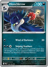 Honchkrow 58/94 Uncommon | Phantasmal Flames | Pokemon Card