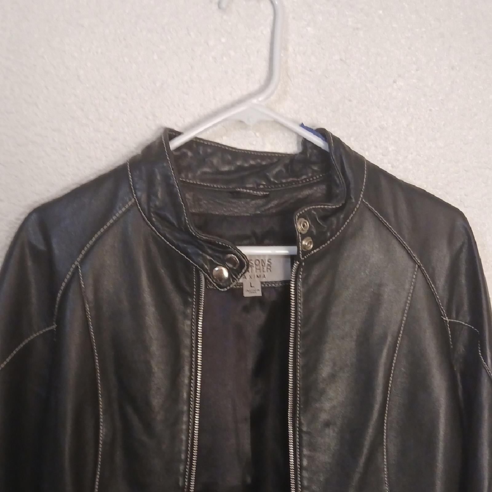 Wilsons Leather Black Jacket - image 3
