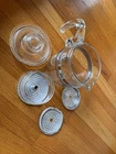 Vtg Pyrex 6 Cup Glass Coffee/ Tea Pot w/Assorted Parts