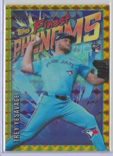 2026 Topps Finest Trey Yesavage Gold Geometric (RAW)