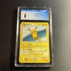 2009 Pokemon Pikachu Promo POP SERIES 9 15/17 CGC 8  NM/Mint